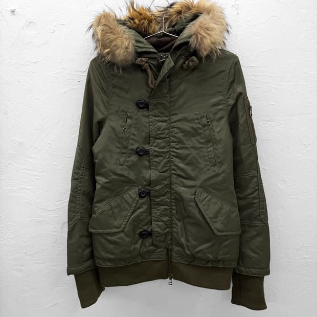 moussy 투웨이집업 점퍼