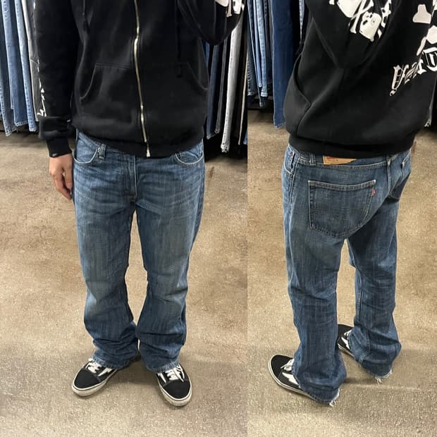 리바이스527 데님 부츠컷 (33“)