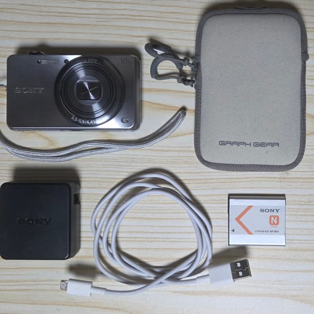 소니 사이버샷 DSC-WX200 SONY Cyber-shot 실버 디카