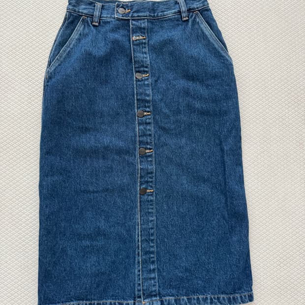 칼하트 데님 스커트(1회 착용)