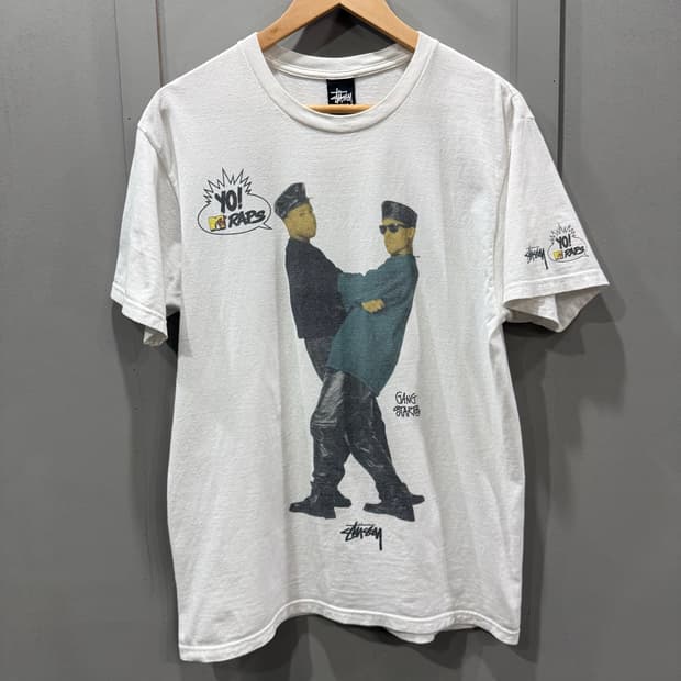 M 스투시 Stussy MTV 갱스타 반팔 티셔츠