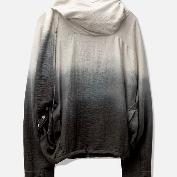 혜인서 그라디언트 스카프 후디