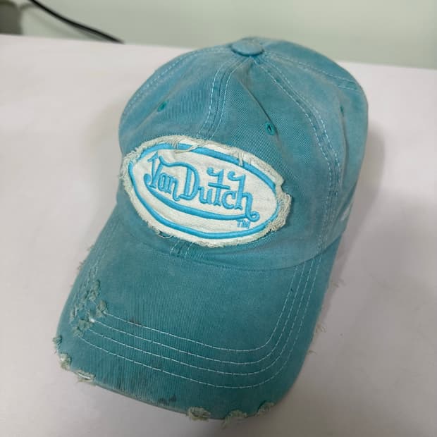 OS 본더치 민트그린 코튼 볼캡