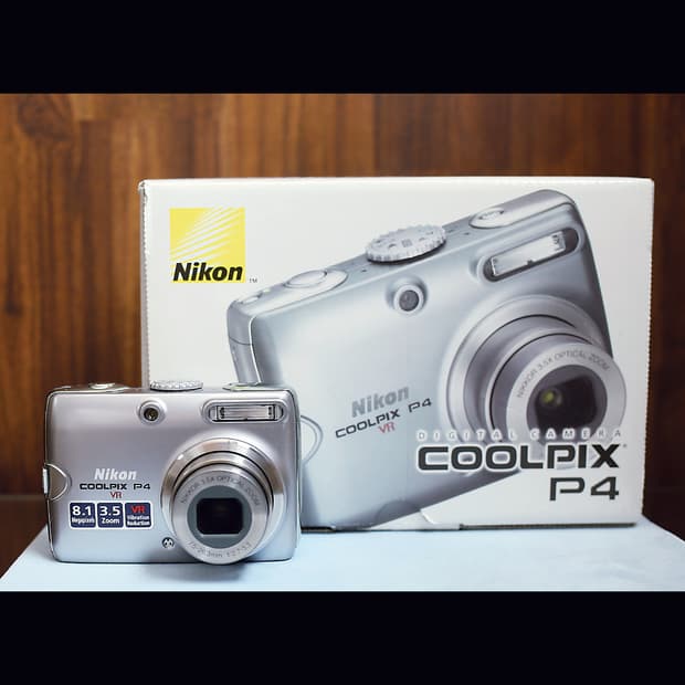 레어<준민트급>니콘 쿨픽스 P4 (nikon p3) 빈티지 디카