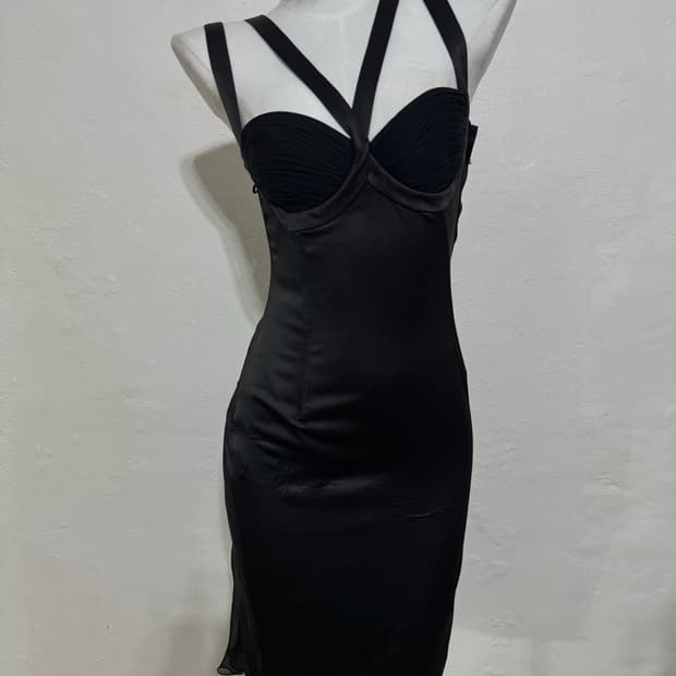 돌체앤가바나 실크 드레스