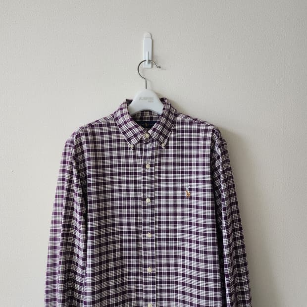 폴로랄프로렌 체크셔츠 (M