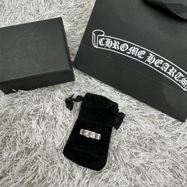 [US 7] 백화점판 정품 크롬하츠 포에버링 6mm