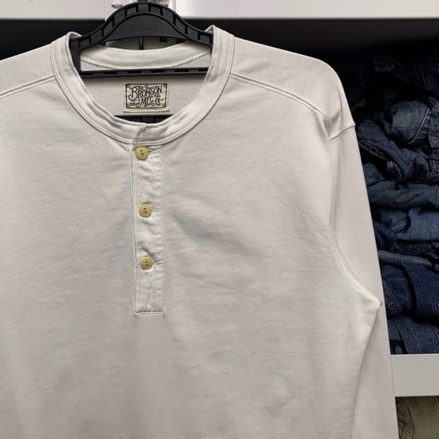 [L] 브론슨 빈티지컬렉션 크루넥 롱슬리브 티셔츠