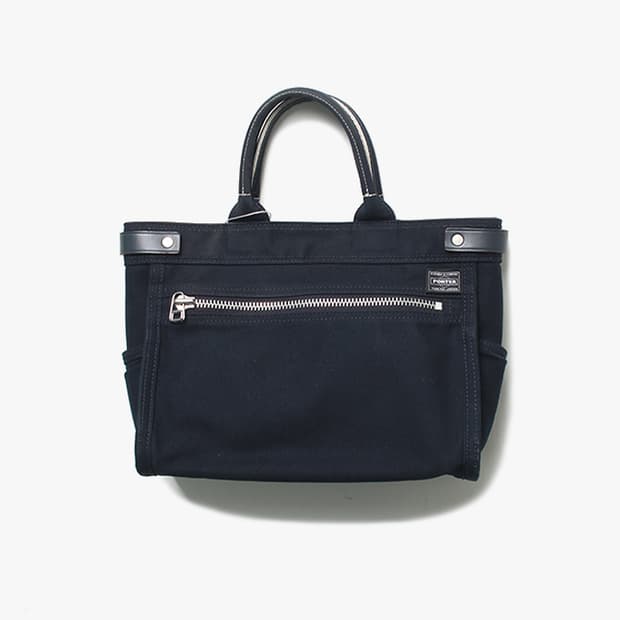  PORTER "Navy Tote Bag"