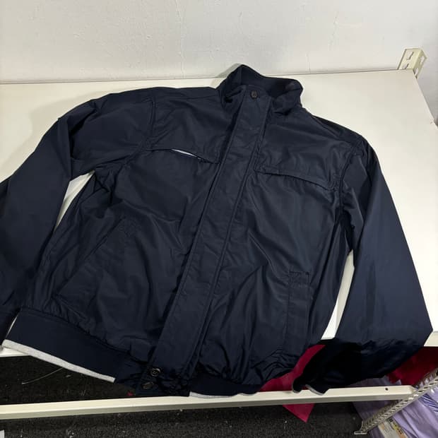 M 타미힐피거 다크네이비 폴리자켓