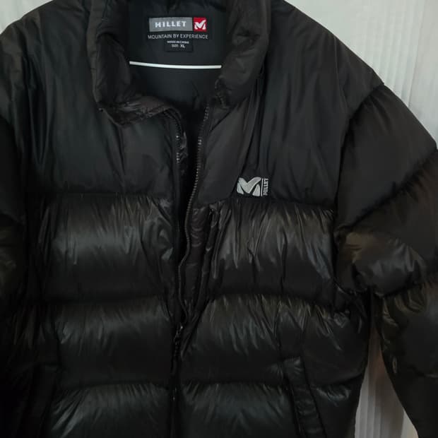 밀레 오리털패딩 