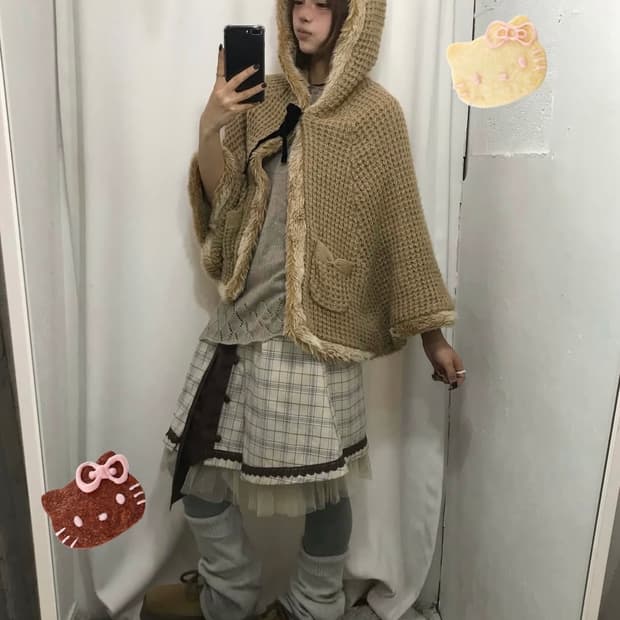  No. 바닐라 케이프 코디 set