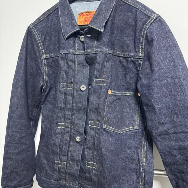 Tcb 40년대 대전판 데님 자켓 38사이즈