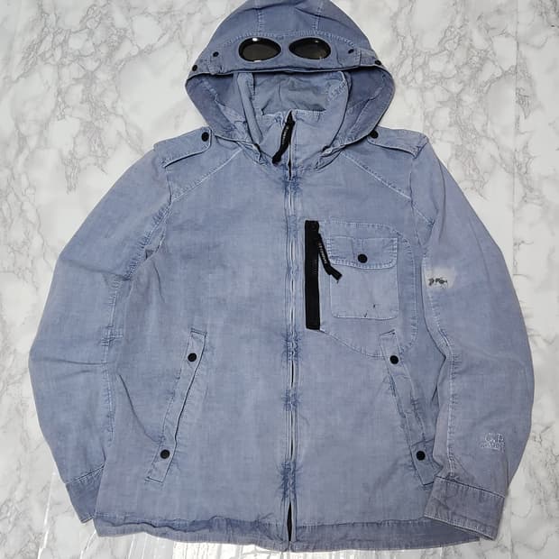 CP 컴퍼니 14ss 가먼트다잉 고글 자켓