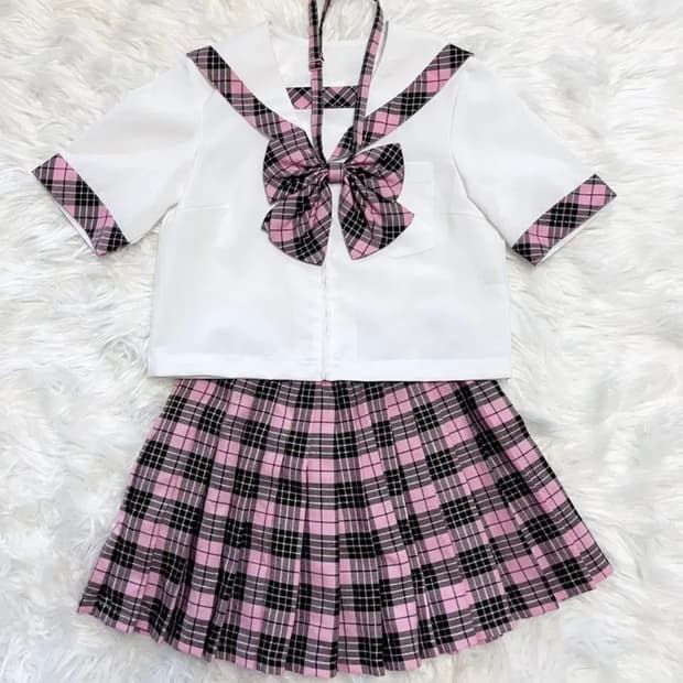 일본 빈티지 교복 갸루 고갸루 세일러복