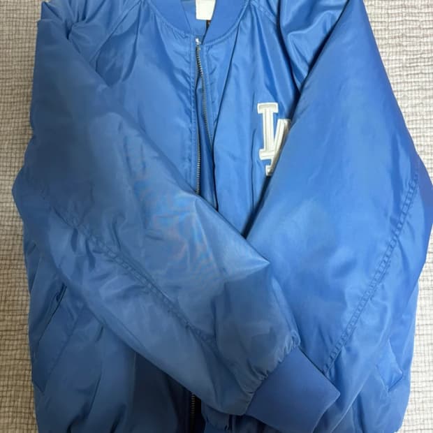 MLB LA다저스 블루 항공점퍼 블루종 자켓 M