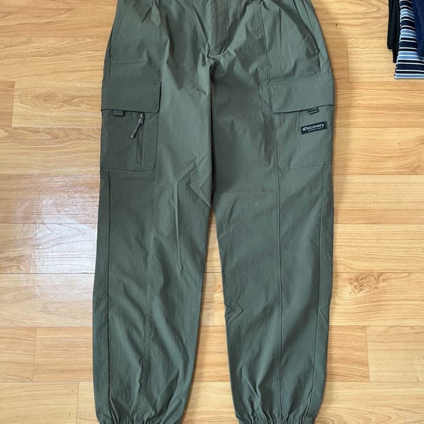 디스커버리 프레시벤트 남성 테이퍼드 카고조거팬츠 30