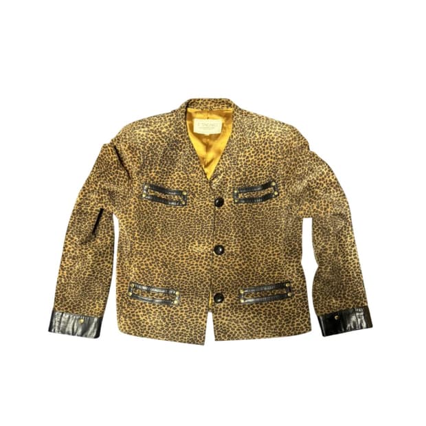 Leopard Tweed Jacket
