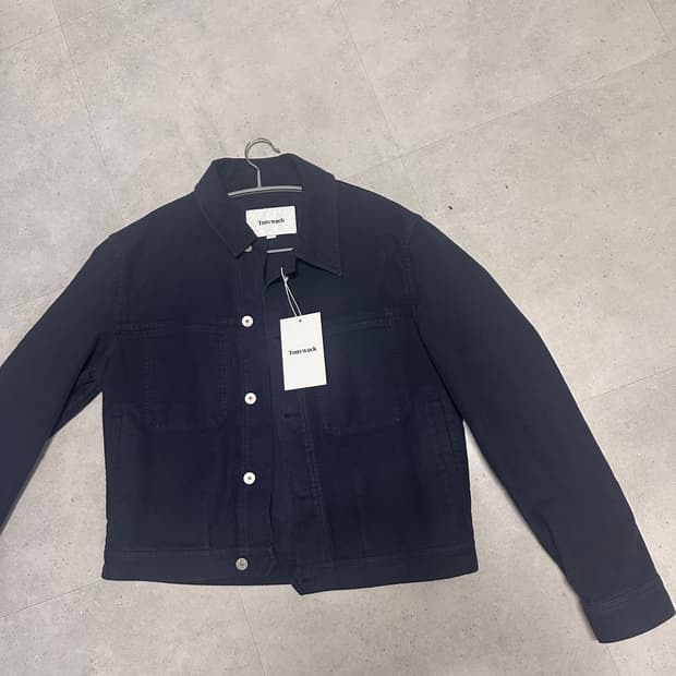 토니웩 몰스킨 트러커 xl 네이비 신품 15만원