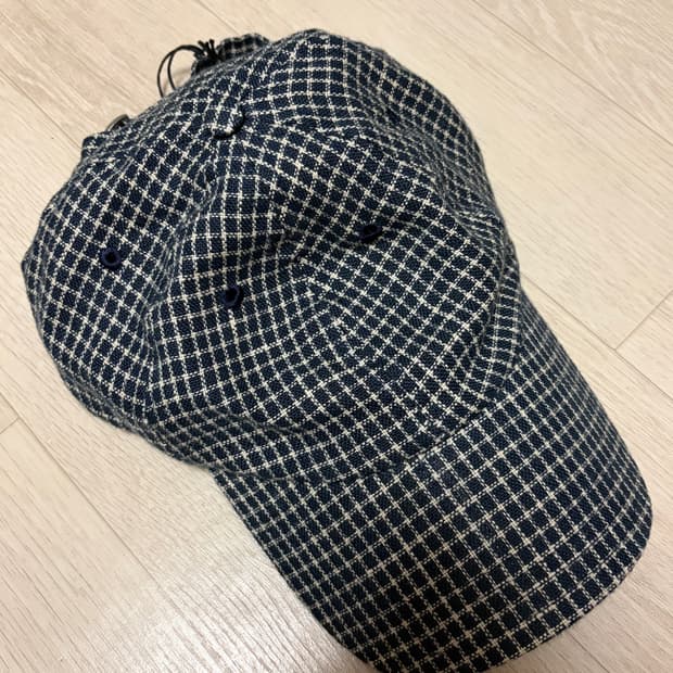 드레익스 체크패턴 볼캡 F