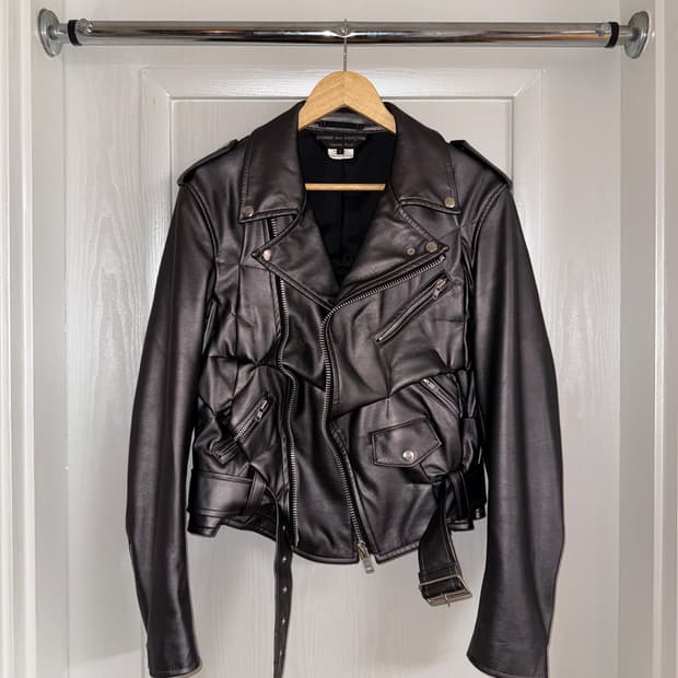 Faux Leather Riders Jacket