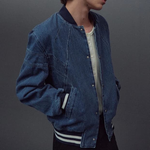 라벨아카이브 데님 봄버 자켓 MEN 1