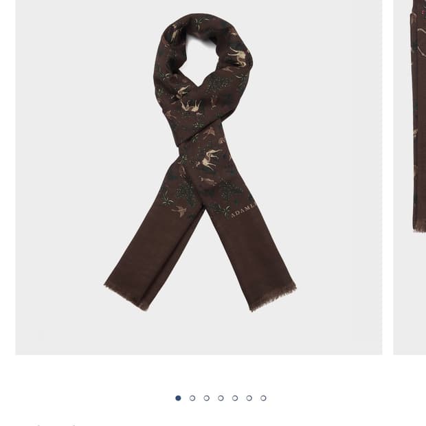 아담리 rich brown 스카프