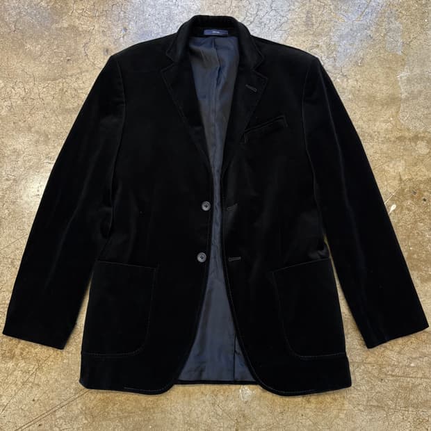 90s 올드 갭 GAP 벨벳 블레이저 재킷