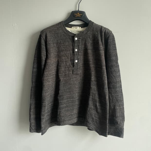 꼼데가르송 헨리넥 니트 롱슬리브