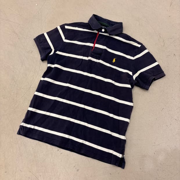폴로 랄프로렌 스트라이프 카라티셔츠