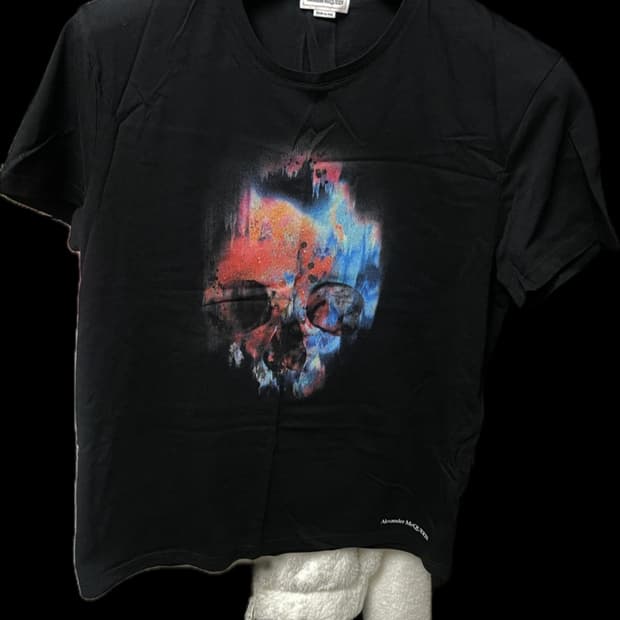 알렉산더 맥퀸 반팔 티셔츠 m 새상품