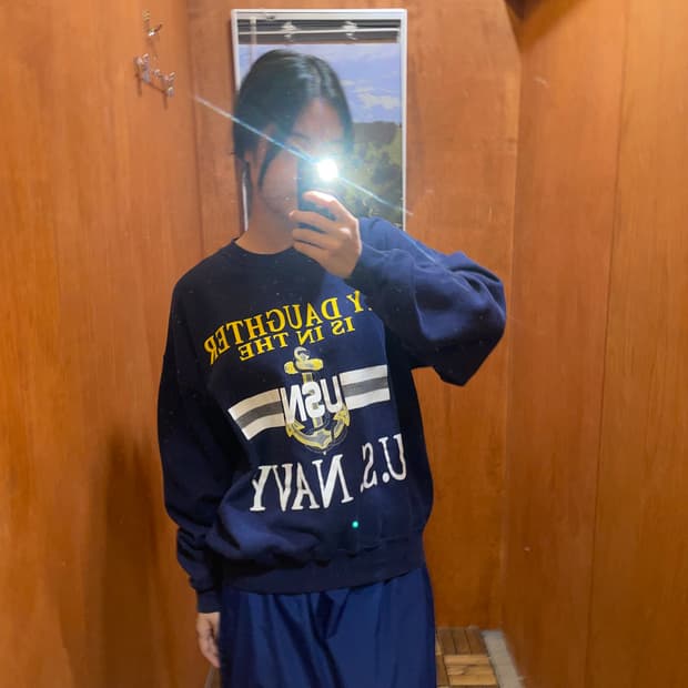 (L) USA USMC 밀리터리 미해병대 스웻셔츠 맨투맨