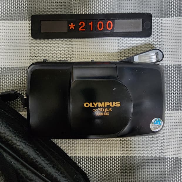 올림푸스 스타일러스 줌 DLX 필름카메라 파우치포함