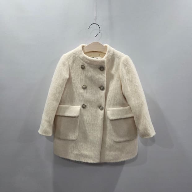 봉쁘앙 여아 앙고라 코트 4 