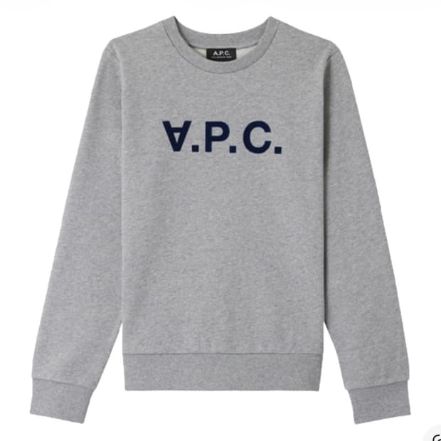 아페쎄 VPC 비바 스웨트셔츠 헤더 그레이