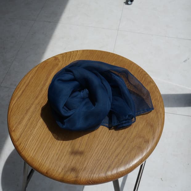 Navy Scarf
