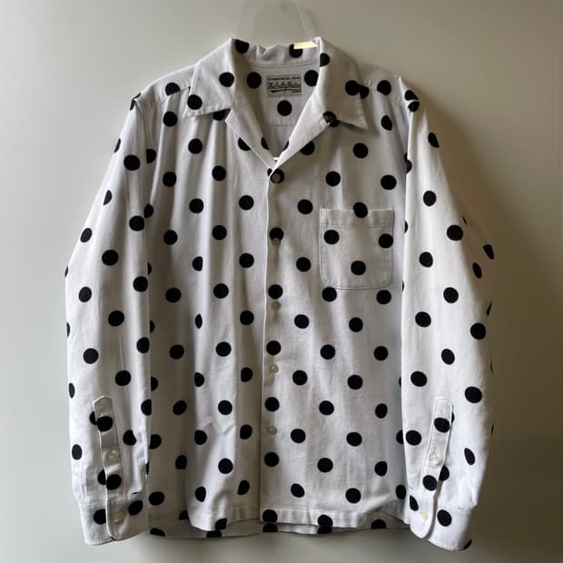 와코마리아 도트셔츠