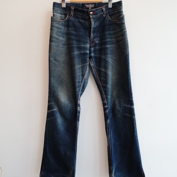 Japan brand 워싱 부츠컷 데님 (30인치)