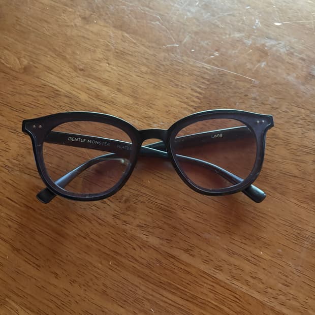젠틀몬스터 플랫바 Lang 썬글라스 겸 안경