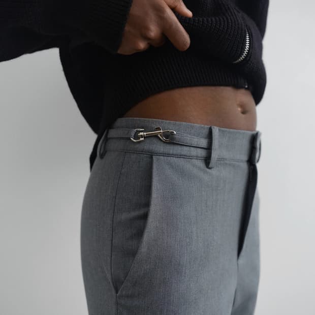 [32,34,36]기마구아스 Amor 홀스빗 팬츠/그레이