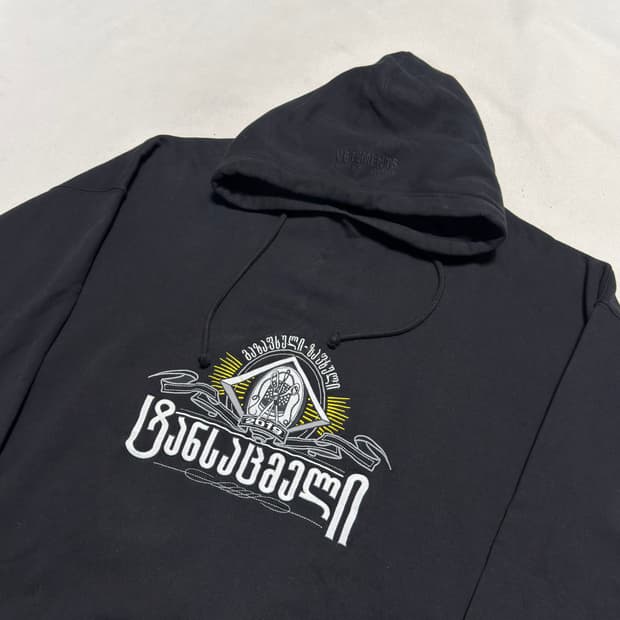 M 베트멍 19ss 시크릿 소사이어티 블랙 후드티