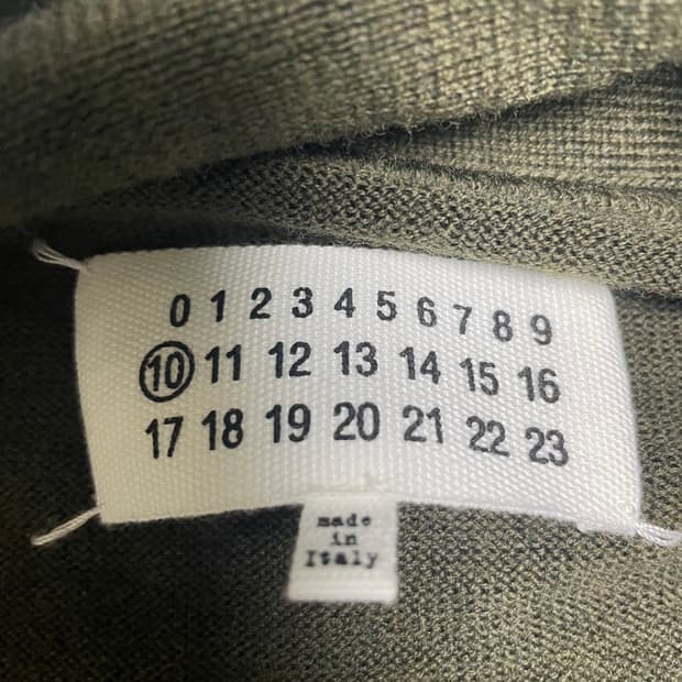 마르지엘라 숄카라 머플러 가디건