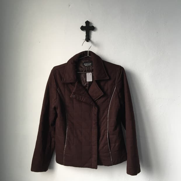 Sonia rykial woolen rider jacket
