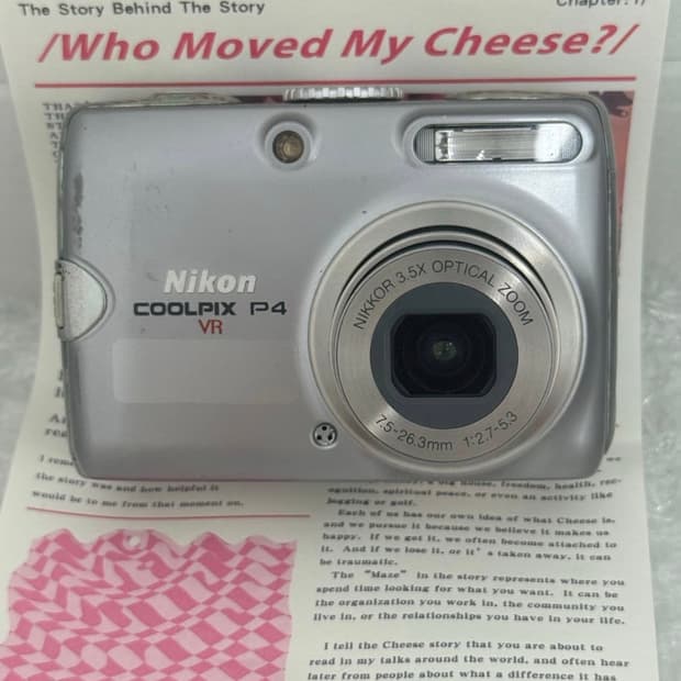 니콘 Coolpix P4 | 카페·여행 감성 끝판왕
