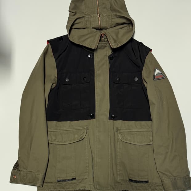 코데즈컴바인 베스트 디테일 후드 야상 자켓 L~XL