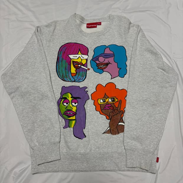 2017 슈프림x마크곤잘레스 곤조헤드 맨투맨