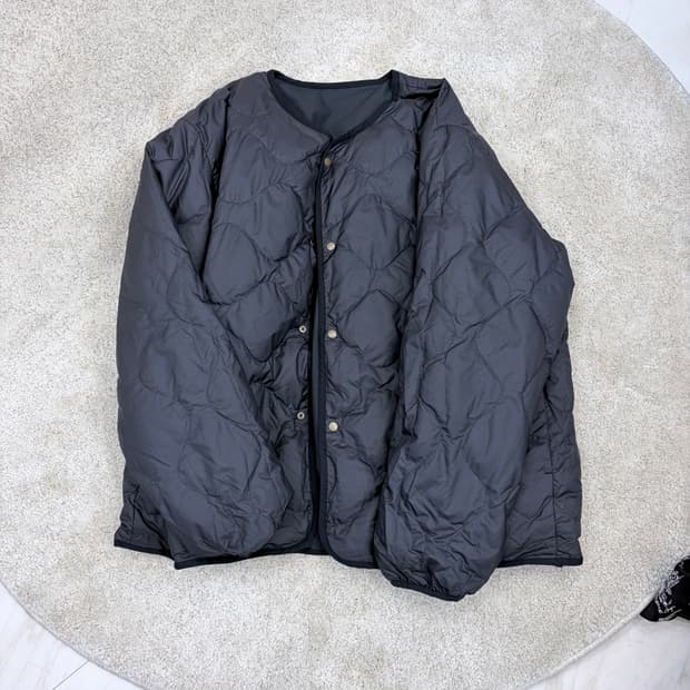 나나미카 리버시블 다운 가디건 XL