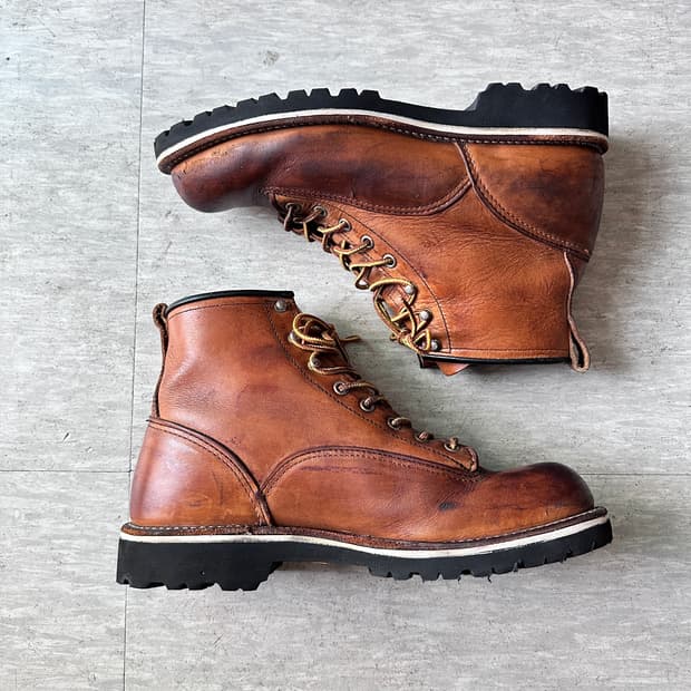 Red Wing 2904 라인맨 Made in USA 비브람 리솔