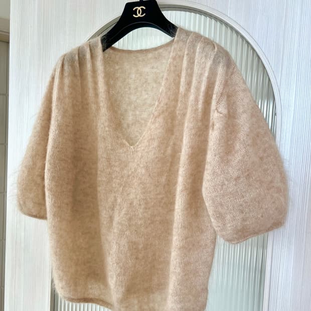 제평 - 고퀄 양모+모헤어 분위기 니트