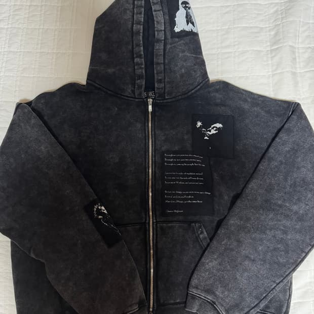 에모스탠스클럽 워싱 패치 후드집업 [1]